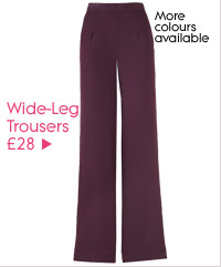 Wide-Leg Trousers £28