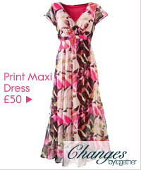 Print Maxi Dress £50