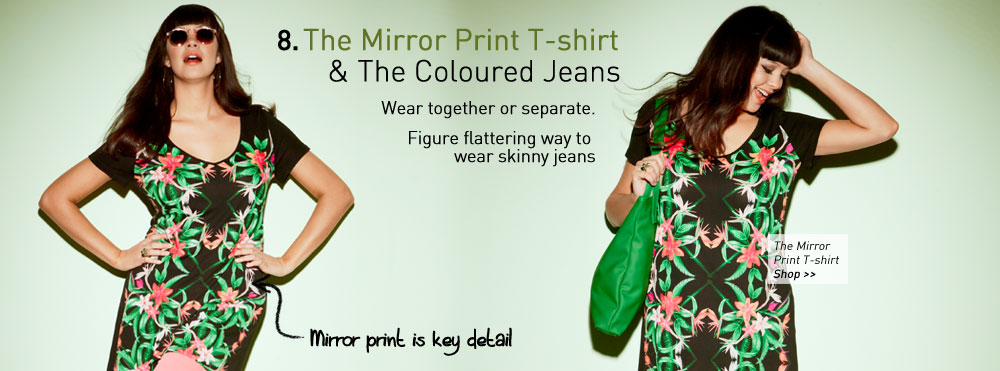 the Mirror Print T-shirt