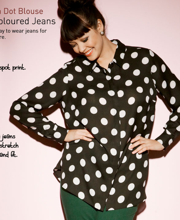the Polka Dot Blouse