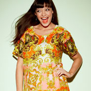 The Scarf Print Dress