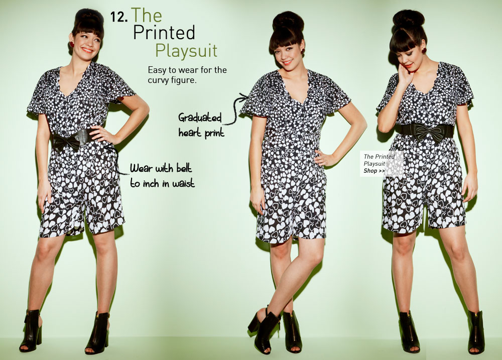the Printed Playsuit