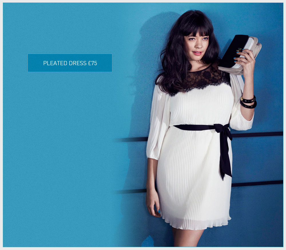 Pleated Dress £75