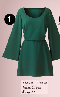The Bell Sleeve Tunic Dress