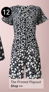 The Printed Playsuit