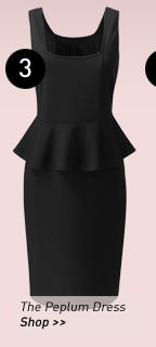 The Peplum Dress