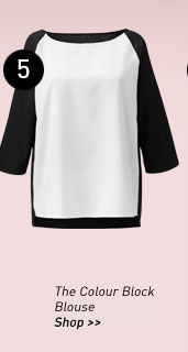 The Colour Block Blouse