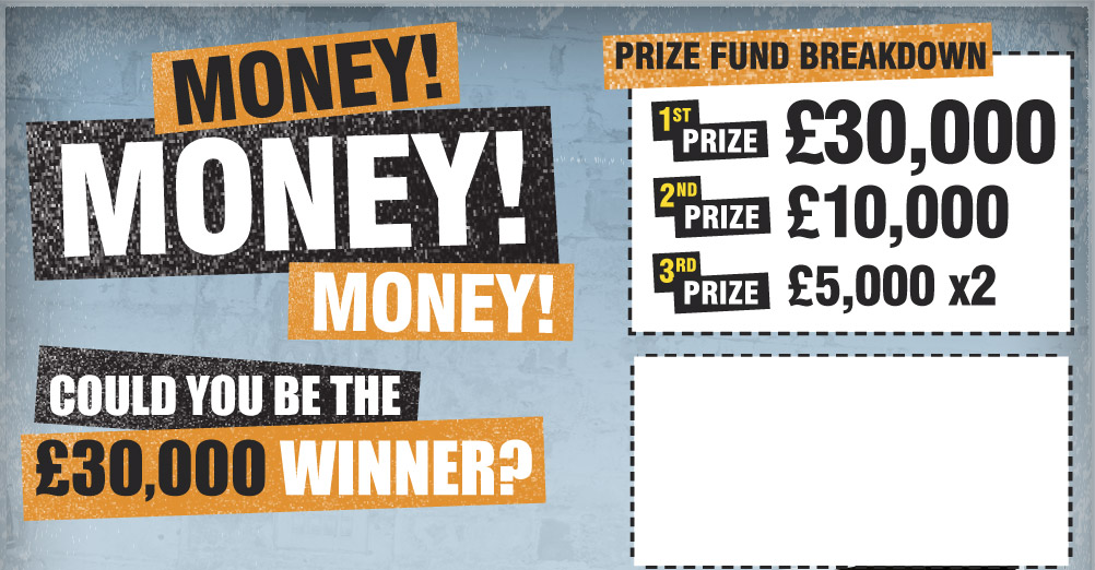 Could you be the £30,000 Winner?