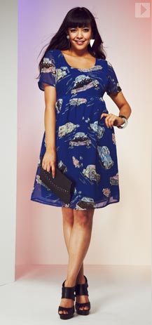 Car Print Dress