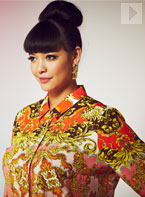 Scarf Print Blouse