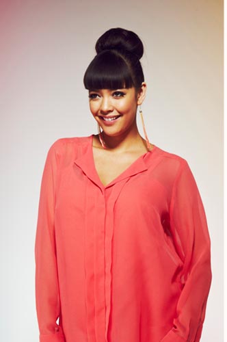Open Collar Blouse