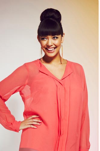 Open Collar Blouse