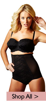 They will control your whole middle section and give you a smooth look under any type of garment. Can be worn anytime for a great sihouette and great control.