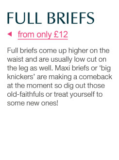 Full Briefs from only £12 >