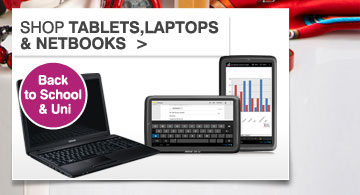 Tablets, Laptops & Netbooks