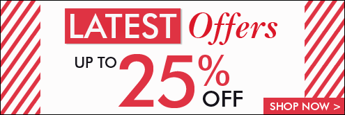 Latest Offers up to 50% Off - Shop Now >