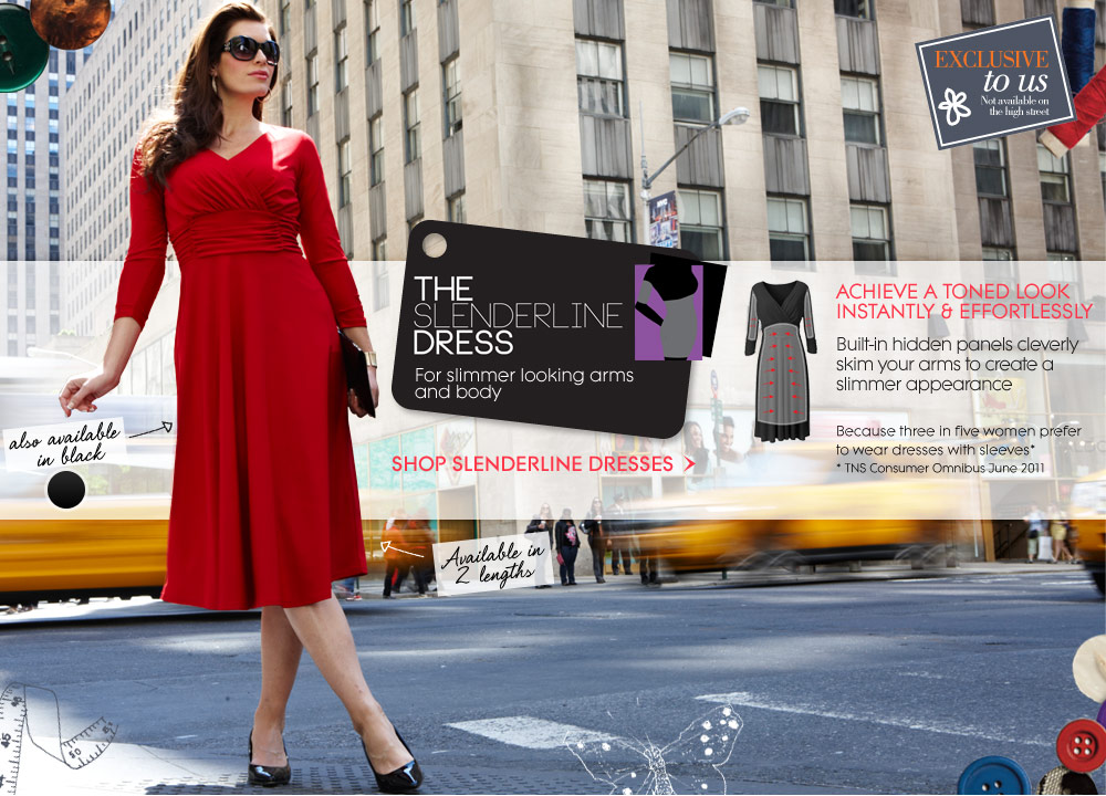 The Slenderline Dress