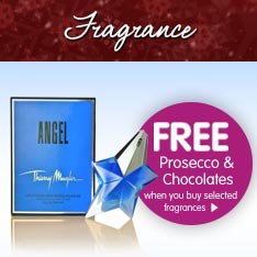 Fragrance - Free Prosecco and Chocolates with selected purchases