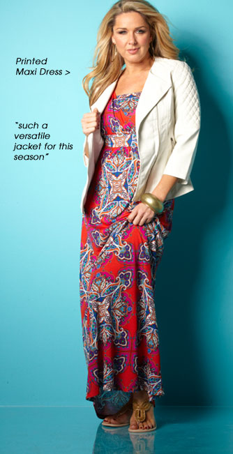 Printed Maxi Dress