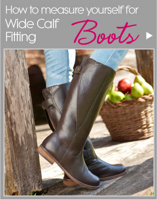 How to measure yourself for Wide Calf Fitting Boots