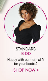Standard B-DD - Happy with our normal fit for your boobs?