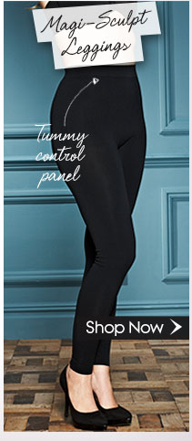 Magi-Sculpt Leggings - featuring Tummy Control Panel