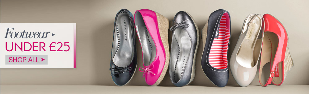 Footwear under £25