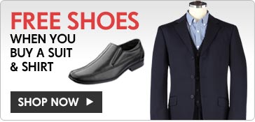 Free Shoes When You Buy a Suit & Shirt