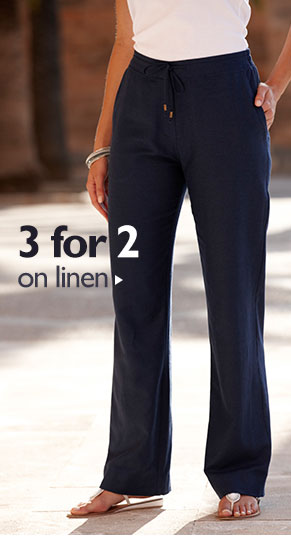 3 for 2 on linen