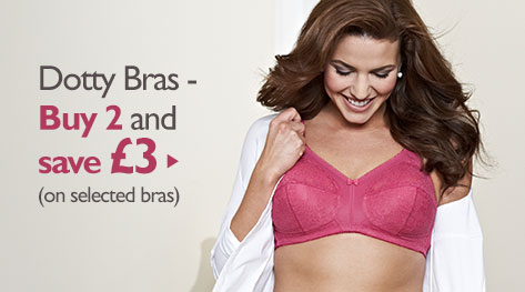 Dotty Bras - Buy 2 and save &pound;3 (on selected bras)