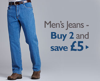 Men's Jeans - Buy 2 and save &pound;5