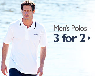 Men's Polos - 3 for 2