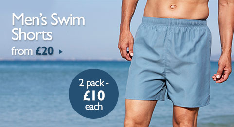 Men's Swim Shorts from &pound;20