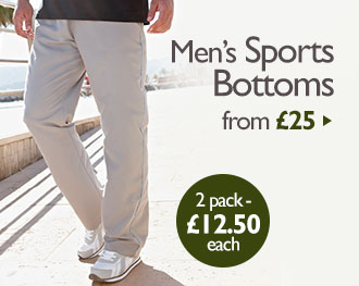 Men's Sports Bottoms from &pound;25