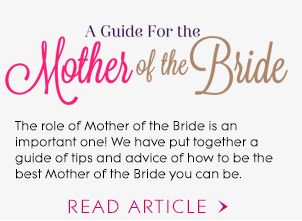A Guide For The Mother Of The Bride