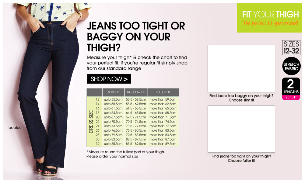 Shop Fit Your Thigh >
