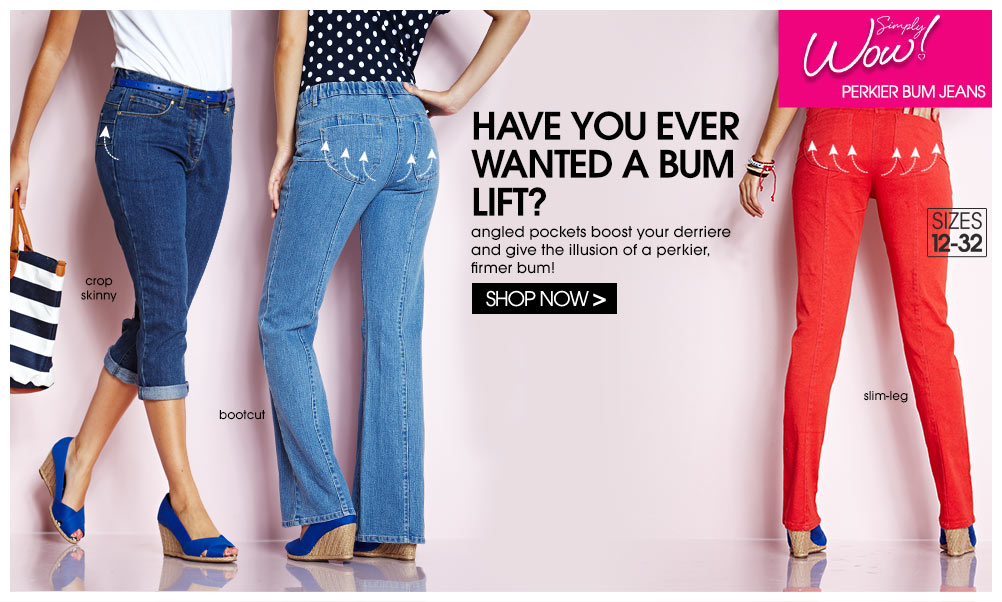 Shop Perkier Bum Jeans >