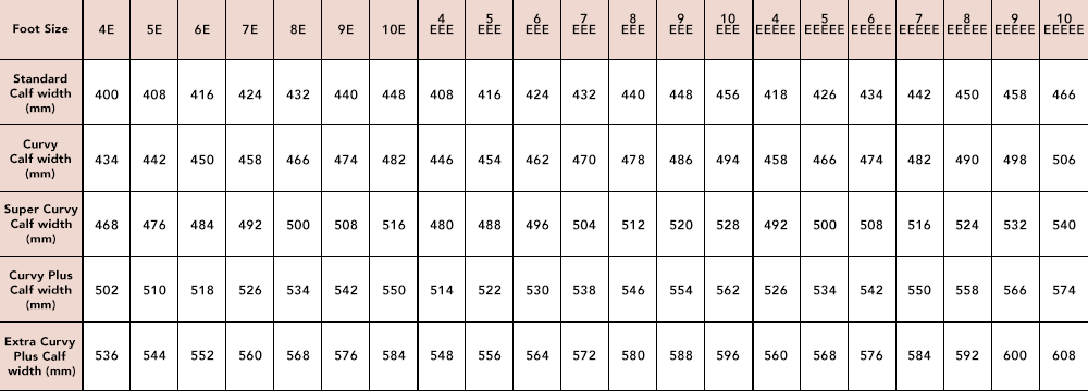 Clarks Size Chart Us