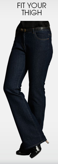 Fit your thigh jeans