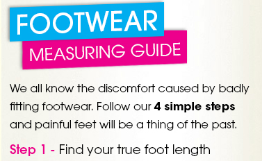 Footwear Measuring Guide