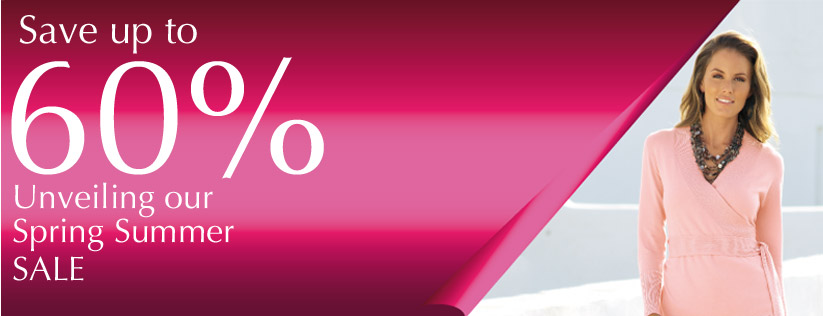 Save up to 60% - Unveiling our Spring Summer SALE