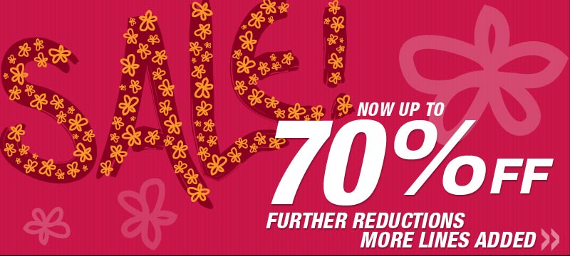 Sale! up to 60% off