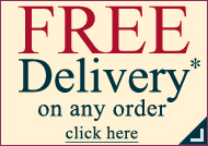 Free Delivery* on any order >