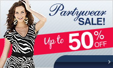 50% off Partywear