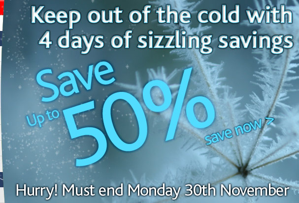 Save up to 50%  Save Now >
