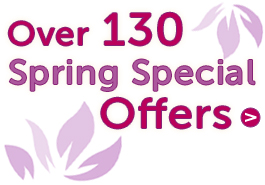 Over 130 Spring Special Offers >