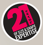 21 years of size and shape expertise - sizes 12 - 32
