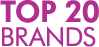 Top 20 Brands