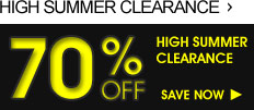 70% off High Summer Clearance