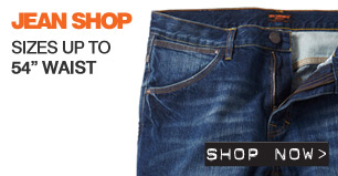 Jean Shop - Sizes up to 54 inch waist